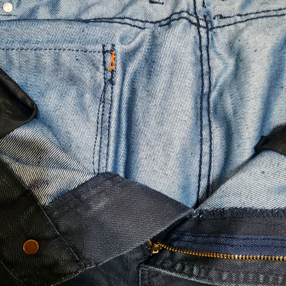 Men's Departed Dark Blue Jeans